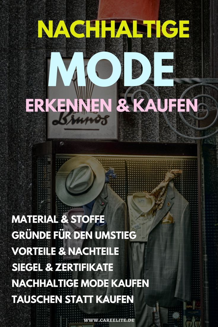 Nachhaltige Mode als gesellschaftlicher Standard